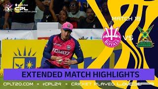 Extended Highlights | Barbados Royals vs Guyana Amazon Warriors | CPL 2024