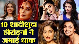 Top10 Bollywood actresses having SUCCESSFUL careers even after marriage | FilmiBeat