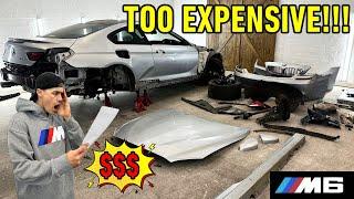 Rebuilding my wrecked BMW m6 in record time to drive it to the M fest at Kyalami Grand Prix circuit.