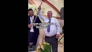 düğünde pantolonu düşen dayı  #arşiv  #video