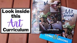 Homeschool Art Curriculum Flip-Through | Living Art Lessons from MasterBooks | What to Know