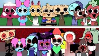 Incredibox sprunki - Dand's Retour  normal vs horror #sprunkimod #dandysworld #sprunki #incredibox