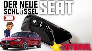 SEAT Schlüssel 2021 | Batterie wechseln Tutorial | Seat Leon KL | März 2021