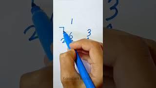 Easy drawing no123...  Recreating - @CreativeIdeas-Urooba#short#komal art & craft please like & sub