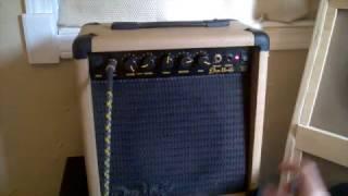 Dean Markley K 20 guitar amp demo