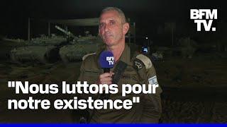 L'interview de Daniel Hagari, porte-parole de l'armée israélienne, en intégralité