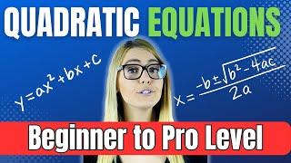 Quadratic Equations: How to Solve Quadratic Equations by Factoring and by the Quadratic Formula