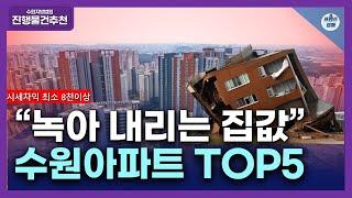 "경기도 수원 아파트 TOP5"ㅣ시세차익 최소 8천이상인 부동산 경매 물건 추천