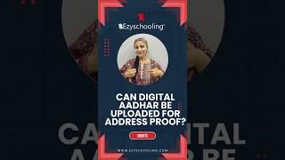 Is Digital Aadhar Card valid as Address Proof| Delhi School Admissions 2025-26 | Apply Online