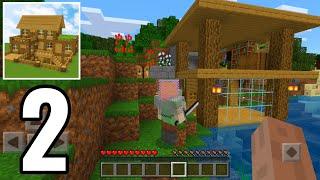 Block Crazy Robo World - Survival Gameplay Part 2 - Survival House