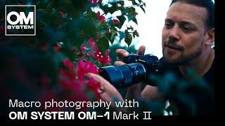 Macro photographer Christian Brockes and the new OM SYSTEM OM-1 Mark II