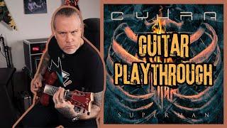 CYHRA - SUPERMAN | Guitar Playthrough by Euge Valovirta