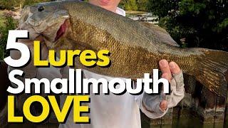 5 Best Smallmouth Bass Lures Based on Their Behavior