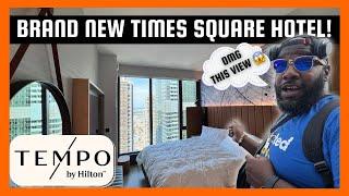 Luxurious Stay at Tempo By Hilton: New York Times Square Hotel Room Tour 