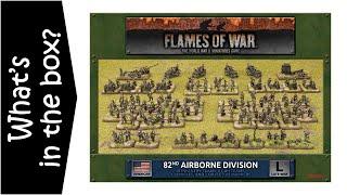 US 82nd Airborne Army Deal - Flames of War - Unboxing & Review