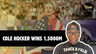 COLE HOCKER SHOCKS THE WORLD in 1500m Final | 2024 Paris Olympics #usatrackandfield #olympics #paris