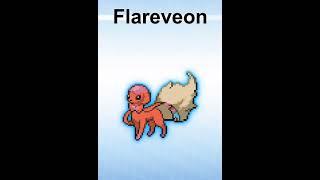 Pokemon fusion 1 Sylveon + Flareon