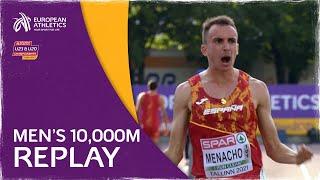 Menacho Wins Men’s 10,000m Gold - European U23 Championships: Tallinn 2021