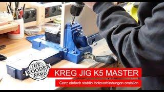 Kreg Jig K5 Master - Pocket Holes / Holz schnell und einfach verbinden