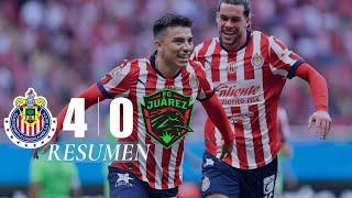 Resumen y goles | Chivas 4 - 0 FC Juárez | CL2024 - Liga Mx Apertura 2024