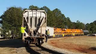 The CAROLINA& PIEDMONT FINISHES SWITCHING SEALE AIR IN SIMPSONVILLE SC.