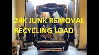 24K Junk Removal Back For all The Metal & E Waste