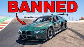 My M4 GT3 Got BANNED from Laguna Seca.