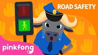 Crosswalk | Traffic Lights | Road Safety Song | Pinkfong Songs for Children