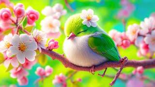 Birds Chirping 4K~ Gentle Birdsong for Relaxation Healing Anxiety, Refresh the Soul, Improve Memory