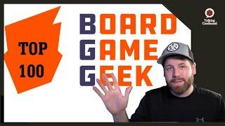 Board Game Geek Top 100 Games!! - (Part 1 of 2)