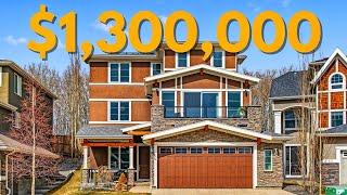 Prepared to be WOWED on a Tour of this $1,300,000 Home in Calgary's Rocky Ridge!