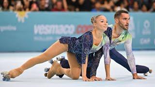 Rebecca Tarlazzi/Luca Lucaroni (ITA) - Senior Pairs - Free Program - WSG Argentina 2022