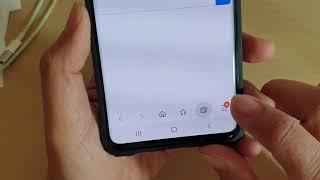 Galaxy S10 / S10+: How to View Internet Tabs As List / Cards