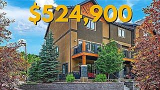 WALK to the GOLF COURSE From Your Valley Ridge Townhouse! Calgary Real Estate Tour 2022