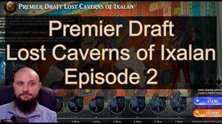 MTG Arena - Premier Draft Lost Caverns of Ixalan 2 - Red Green