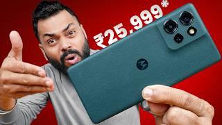 Motorola Edge 50 Unboxing & Quick Review3X Telephoto , MIL-STD810H @ ₹25,999*!