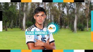 Conoce a JUAN GIMÉNEZ, jugador de la Selección Argentina Sub-17 | Mundial Sub-17