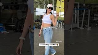 Sonal Chauhan looking so gorgeous in cap look of airport|The Unseen Shorts #sonalchauhan