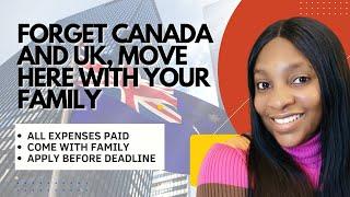 Move to Europe with your family for free! All expenses paid | Apply before the deadline