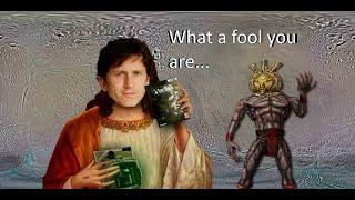 Todd Howard confronts Dagoth Ur in Fallout New Vegas