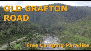 This is how to free camp with kids on the Old Grafton Road in New South Wales