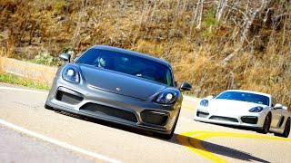 Chasin' the Tail of the Dragon | Porsche Cayman GT4s