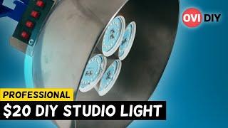 DIY Photo / Video Studio Light for under 20$!!!