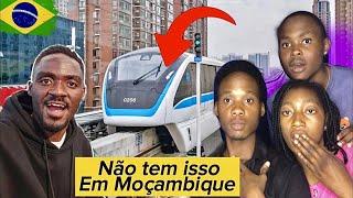 OS TRANSPORTES DO BRASIL SÃO TÃO MODERNOS, Não tem isso em MOÇAMBIQUE