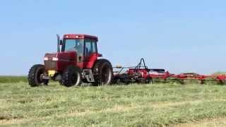 Massey Ferguson, Hesston, TD1665 10 Rotor Tedder