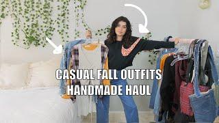 Casual Fall Outfits | Upcycled Clothing