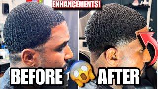 DONT GET UGLY DARK ENHANCEMENTS ON YOUR HAIRLINE TO FINISH THE 720 WAVE HAIRCUT?!?