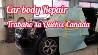 Repairing Car Body Damage || Auto Body Repair tutorials | lim auto repair