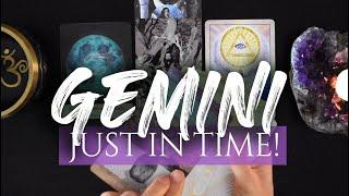 GEMINI TAROT READING | "THE ANSWER IS YES!!" JUST IN TIME