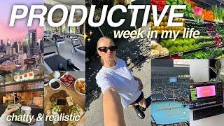 PRODUCTIVE & REALISTIC week in my life! (vlog)  | Australian Open, Editing, Hottest 100, etc! 